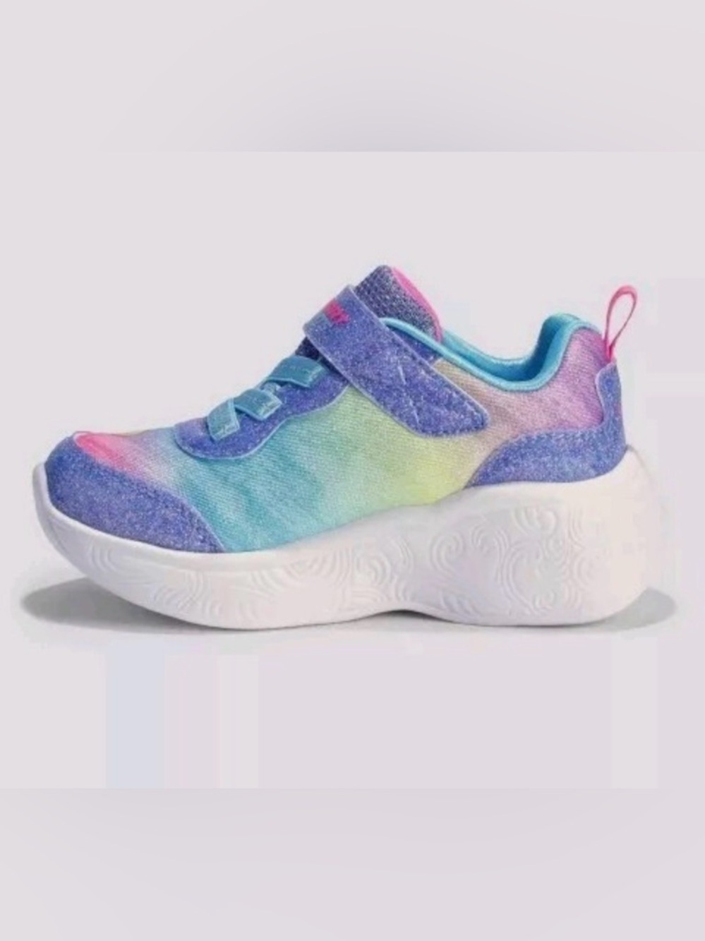 Sporto Kids Light-Up Sneakers - Pink and Blue - Picture 2 of 10